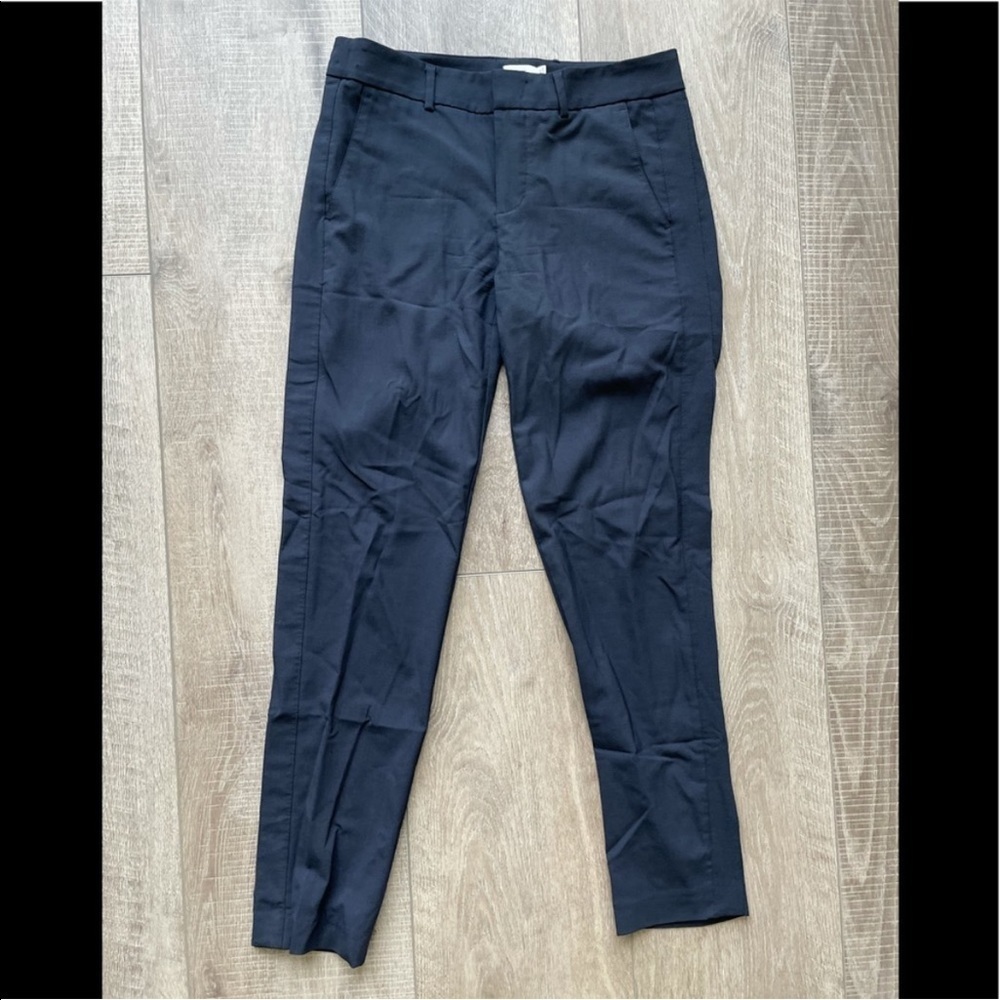 Vince Wool-Blend Dress Pants in Navy Size 2